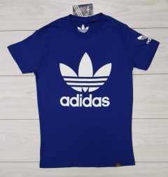 ADIDAS  Mens T-Shirt (BLUE) (S - M - L - XL) 