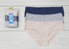 HEMA Ladies 3 Pcs Panty Pack (Random Color) (S - M - L - XL) 