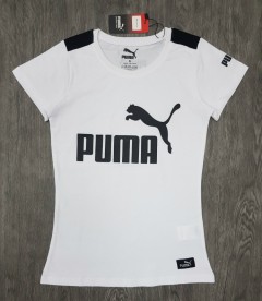PUMA Ladies T-Shirt (WHITE) (S - M - L - XL)