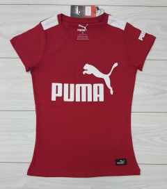 PUMA  Ladies T-Shirt (RED) (S - M - L - XL) 