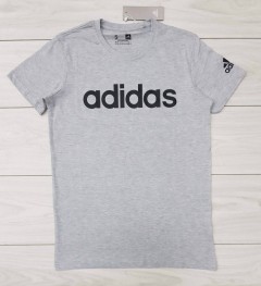 ADIDAS Mens T-Shirt (GRAY) (S - M - L - XL )