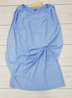 LA CHAPELLE Ladies Dress (LIGHT BLUE) (LC) (S - M - L)