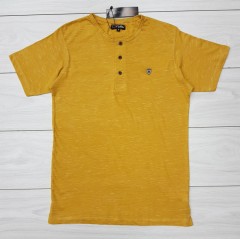 FUBU Mens T-Shirt (DARK YELLOW) (S - M - L - XL )