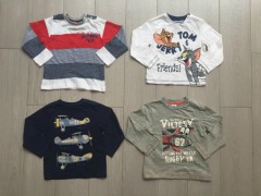 PM 4 Pcs Boys Long Sleeved Shirt Pack (PM) (18 Months)
