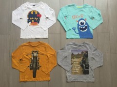 PM 4 Pcs Boys Long Sleeved Shirt Pack (PM) (6 Years)