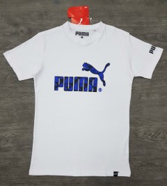 PUMA Mens T-Shirt (WHITE) (S - M - L - XL )
