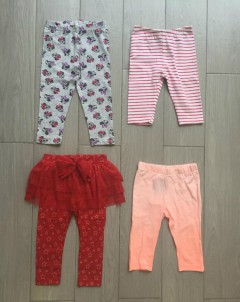 PM 4 Pcs Girls Pants Pack (PM) (18 Months)