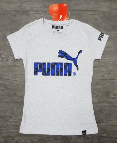 PUMA Ladies T-Shirt (GRAY) (S - M - L - XL)