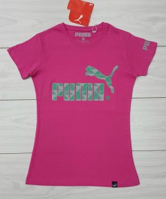 PUMA Ladies T-Shirt (PINK) (S - M - L - XL) 