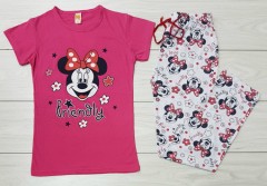 Despicable Me Ladies Turkey 2 Pcs Set (PINK - WHITE) (S - M - L - XL) 