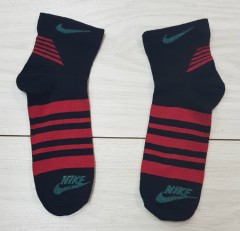 NIKE Sock UniSex (BLACK - RED) ( One Size)