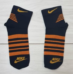 NIKE Sock UniSex (BLACK - ORANGE) ( One Size)