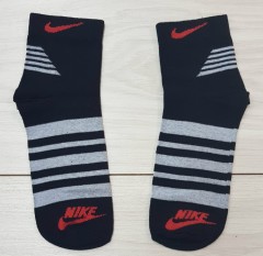 NIKE Sock UniSex (BLACK -  LIGHT BLUE - RED) ( One Size)