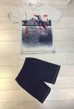 PM Boys T-Shirt And Shorts Set (PM) ( 8 to 14 Years )