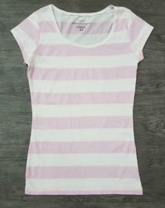 L.O.G.G. Ladies T-Shirt (PINK - WHITE) (S - XL) 