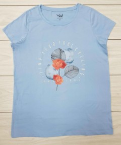 SPLASH Ladies T-Shirt (BLUE) (44 to 52)