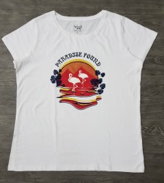 SPLASH Ladies T-Shirt (WHITE) (44 to 50)