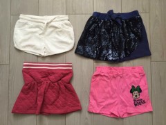 PM 4 Pcs Girls Shorts Pack (PM) (4 to 5 Years)