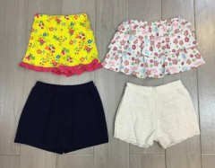 PM 4 Pcs Girls Shorts Pack (PM) (4 Years)