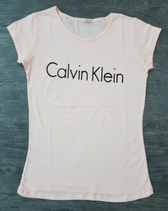 CALVIN KLEIN  Ladies Turkey T-Shirt (LIGHT PINK) (S - M - L - XL)