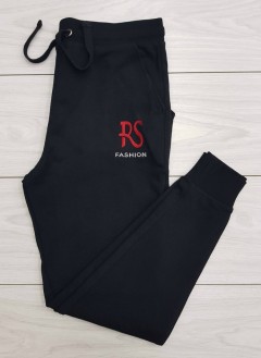 RS FASHION Mens Pants (BLACK) (M - L - XL - XXL)
