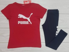 PUMA Ladies Turkey 2 Pcs Set (RED - NAVY) (S - M - L - XL) 