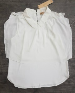 LA CHAPELLE Ladies Dress (WHITE) (LC) (S - M - L)