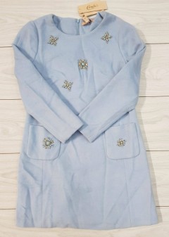 LA CHAPELLE Ladies Dress (LIGHT BLUE) (LC) (S - M - L)
