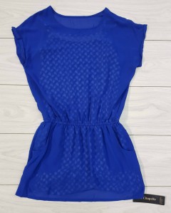 LA CHAPELLE Ladies Dress (BLUE) (LC) (S - M - L ) 