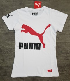 PUMA Ladies T-Shirt (WHITE) (S - M - L - XL ) 