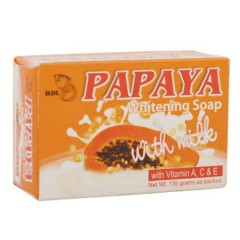 RDL Rdl Papaya Whitening Soap With Milk, 135 Gm (MOS)