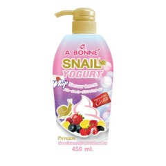 A BONNE A BONNE' Snail Yogurt Whip Shower Cream 450 ml (mos)