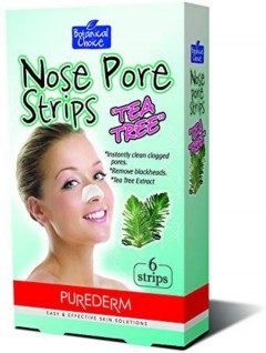 PUREDERM Purederm Green Tea Botanical Choice Nose Pore Strips - 6 Strips (mos)