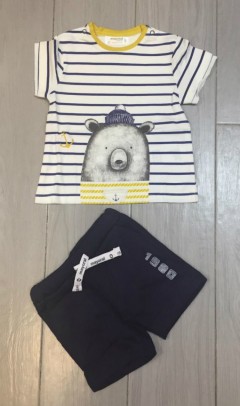 PM Boys T-Shirt And Shorts Set (PM) (3 to 24 Months) 
