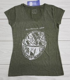PRIMARK Ladies T-Shirt (GRAY) (M)