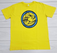 ALEX FOX Mens T-Shirt (YELLOW) (L)