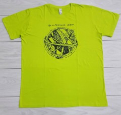 HOUSE Mens T-Shirt (LIGHT GREEN) (XL)
