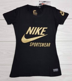 NIKE Ladies T-Shirt (BLACK) (S - M - L - XL)
