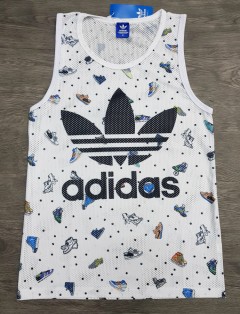 ADIDAS Mens Top (WHITE) (MD) (M - L - XL - XXL)