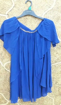 Ladies Dress (BLUE) (LC) (S - M - L)