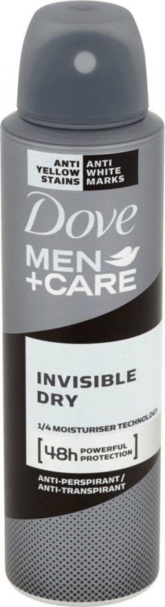 DOVE DOVE Men Care INVISIBLE DRY 48 hour Anti perspirant Deodorant Spray (mos)(CARGO)