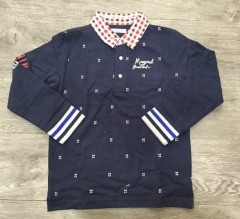 PM Boys Long Sleeved Shirt (PM) (2 to 9 Years)