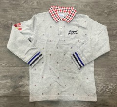 PM Boys Long Sleeved Shirt (PM) (2 to 9 Years)