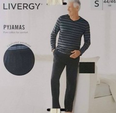 LIVERGY  Mens Pyjama Set (BLUE - NAVY) (S - XXL)