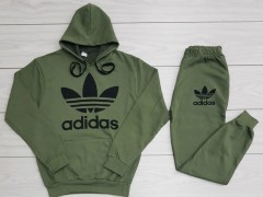 ADIDAS Mens Turkey Hoody Set (GREEN) (M - L - XL - XXL) 