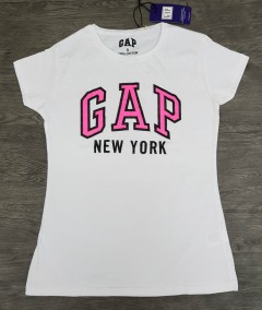 GAP Ladies T-Shirt (WHITE) (S - M - L - XL)