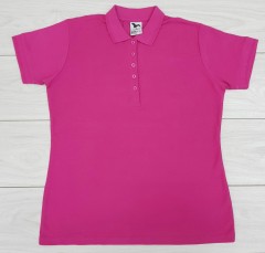 ADLER Ladies Polo Shirt (PINK) (XL)