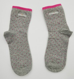 BOSINO Girls Socks (GRAY) (Free Size)