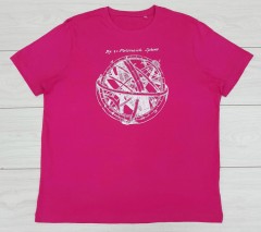 Mens T-Shirt (PINK) (XL - 4XL)
