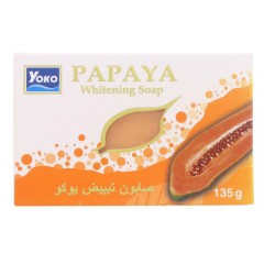 YOKO  Papaya Whitening Soap 135g (MOS)